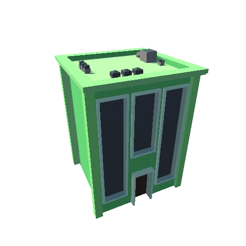 Small Building - Green 03